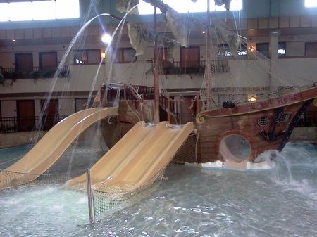 One of the children's areas at the Buccaneer Bay water park in the Sioux Falls Ramada. (Photo by Seth Tupper)