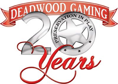 Deadwood is celebrating its 20th anniversary of legalized gambling. (Logo courtesy of Deadwood Chamber of Commerce)