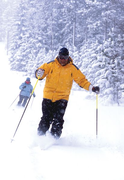 A skier enjoys a South Dakota slope. (Photo by South Dakota Tourism)