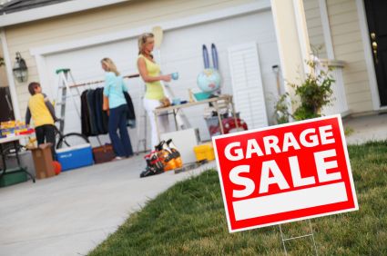 Find a bargain at a South Dakota garage sale!