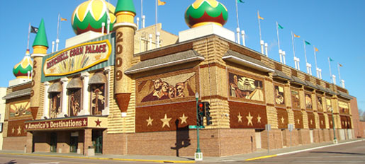 Step into a Maize of Colors at Corn Palace Mitchell SD